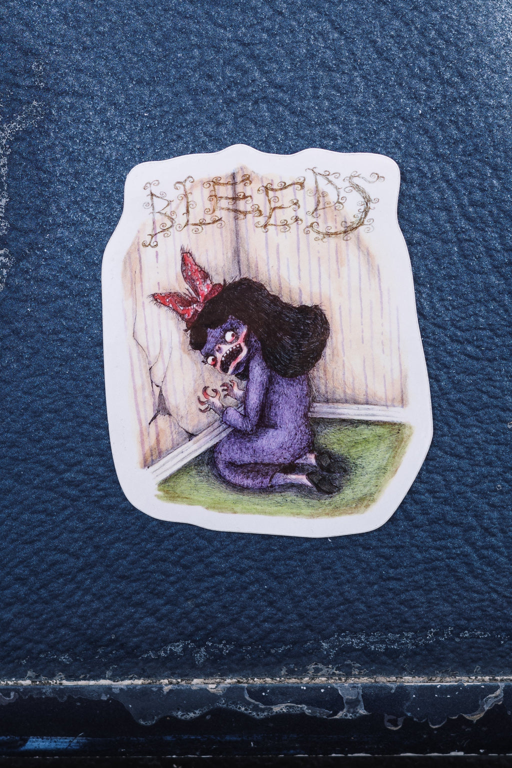 Bleeds Sticker