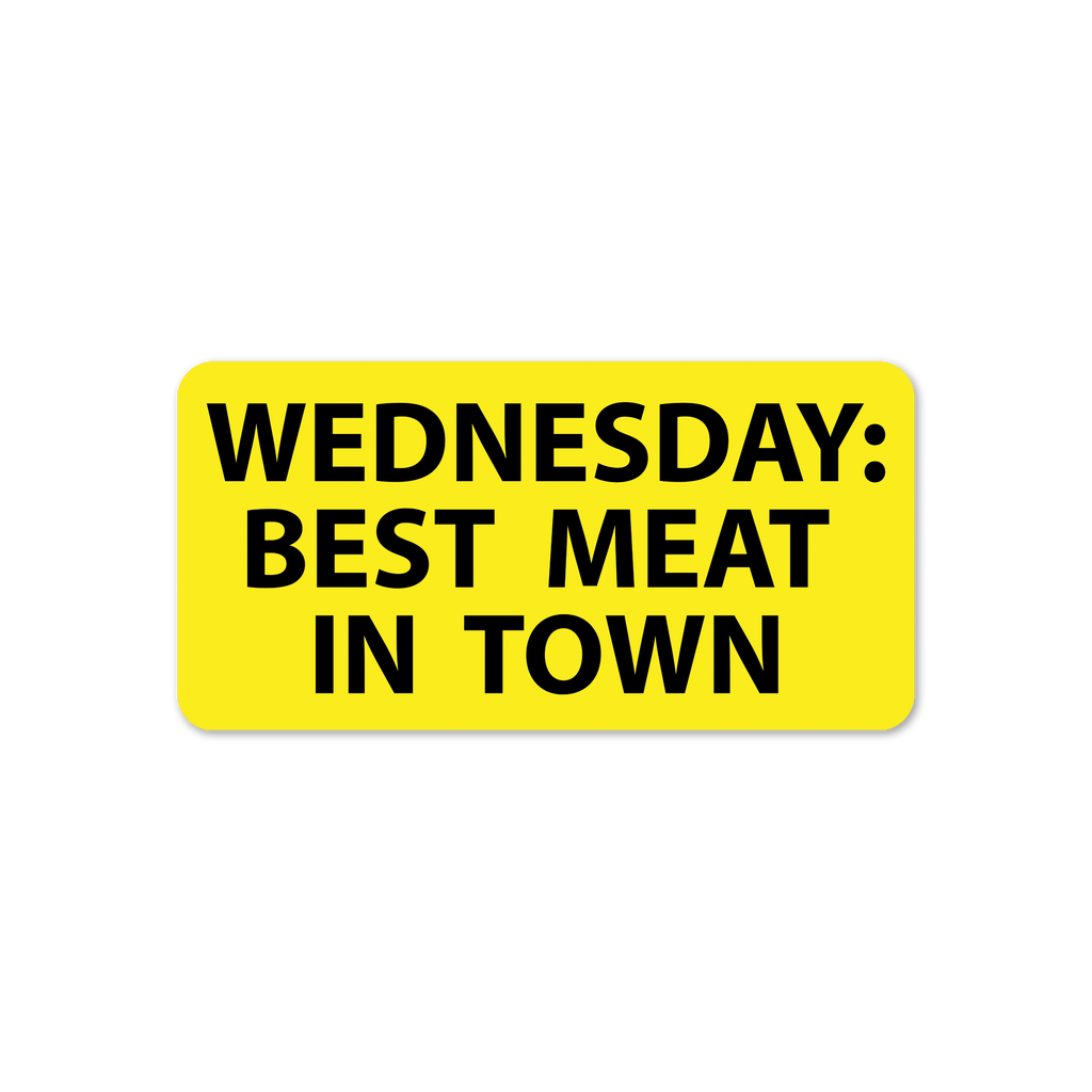 Best Meat in Town Sticker