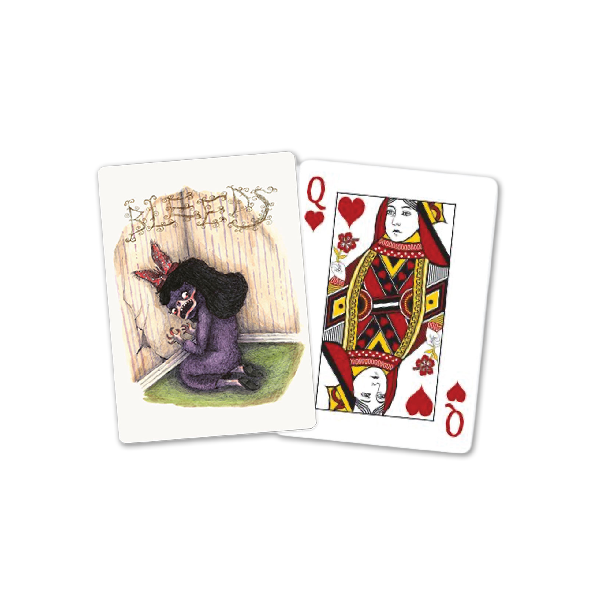 Bleeds Playing Cards