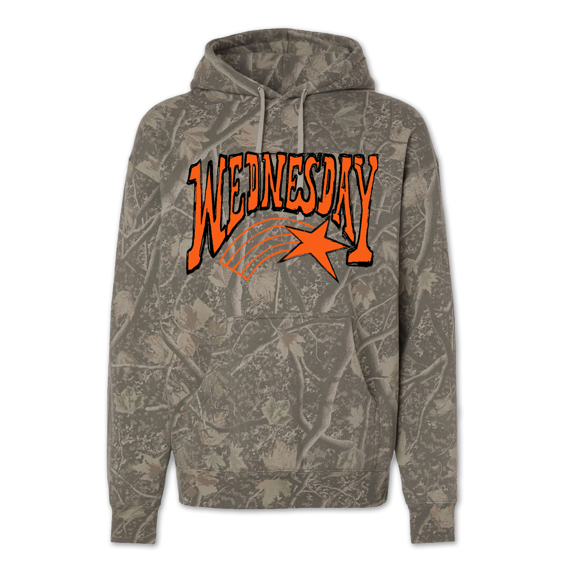 Camo Star Pullover Hoodie